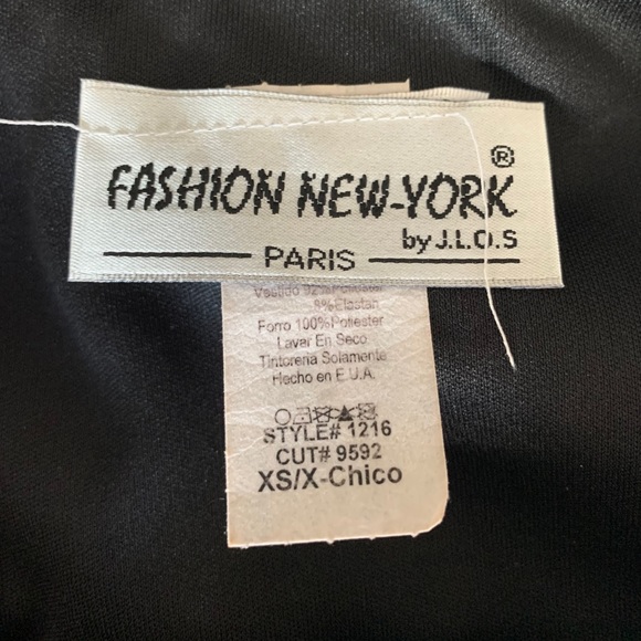 Fuschia&Black Cocktail Dress - Picture 5 of 7